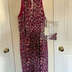 Worth New York Silk Tank Top Blouse Dress Womens Size 12